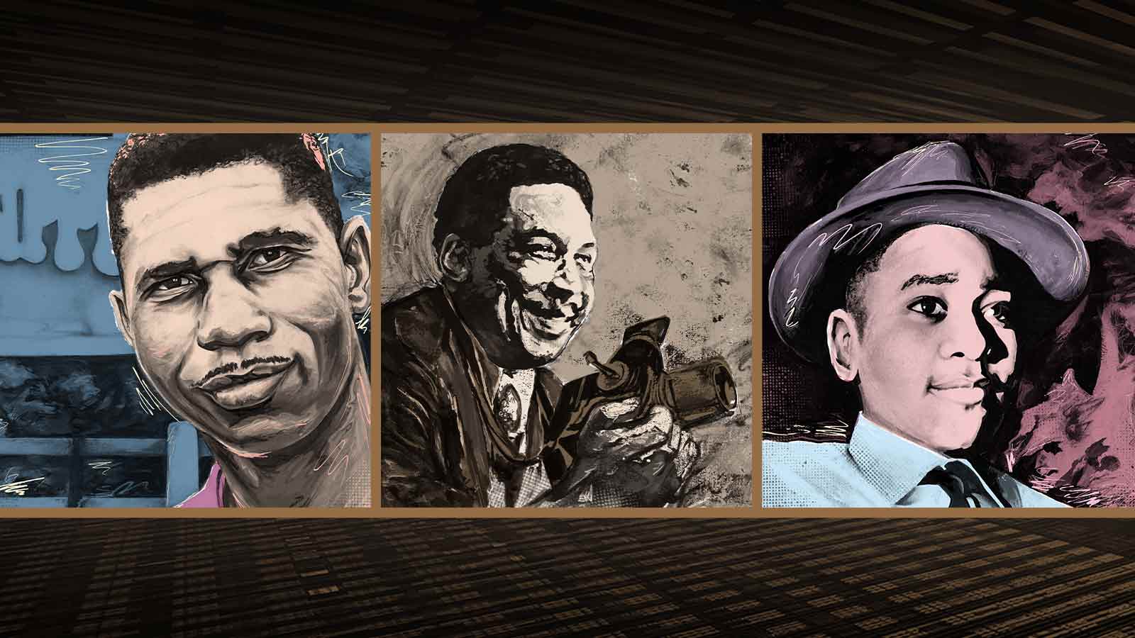An image of Ernest Withers, Emmett Till, and Medgar Evers celebrates Black History Month and the civil rights organizations leaning into the metaverse.